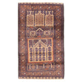 Ecarpetgallery Hand Knotted Teimani Dark Navy Wool Rug 28 X 46