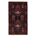 Ecarpetgallery Hand Knotted Teimani Dark Navy Wool Rug 38 X 67
