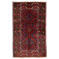 Ecarpetgallery Hand Knotted Teimani Dark Navy Wool Rug 39 X 64