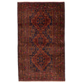 Ecarpetgallery Hand Knotted Teimani Dark Navy Dark Red Wool Rug 38 X 63