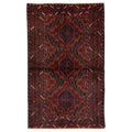 Ecarpetgallery Hand Knotted Teimani Dark Navy Dark Red Wool Rug 311 X 64