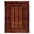 Ecarpetgallery Hand Knotted Teimani Dark Red Wool Rug 43 X 53