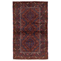 Ecarpetgallery Hand Knotted Teimani Dark Red Wool Rug 310 X 64