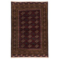 Ecarpetgallery Hand Knotted Teimani Dark Red Wool Rug 40 X 510