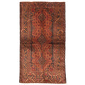 Ecarpetgallery Hand Knotted Teimani Dark Red Wool Rug 35 X 61