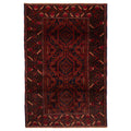 Ecarpetgallery Hand Knotted Teimani Dark Red Wool Rug 310 X 511