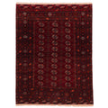 Ecarpetgallery Hand Knotted Teimani Dark Red Wool Rug 42 X 57