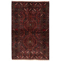 Ecarpetgallery Hand Knotted Teimani Dark Red Wool Rug 40 X 64