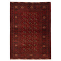 Ecarpetgallery Hand Knotted Teimani Dark Red Wool Rug 37 X 50