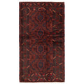 Ecarpetgallery Hand Knotted Teimani Dark Red Wool Rug 39 X 611