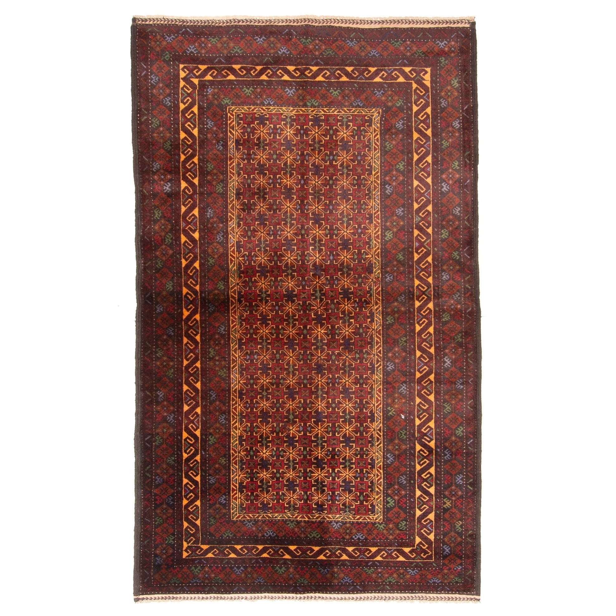 Ecarpetgallery Hand Knotted Teimani Light Brown Wool Rug 39 X 65