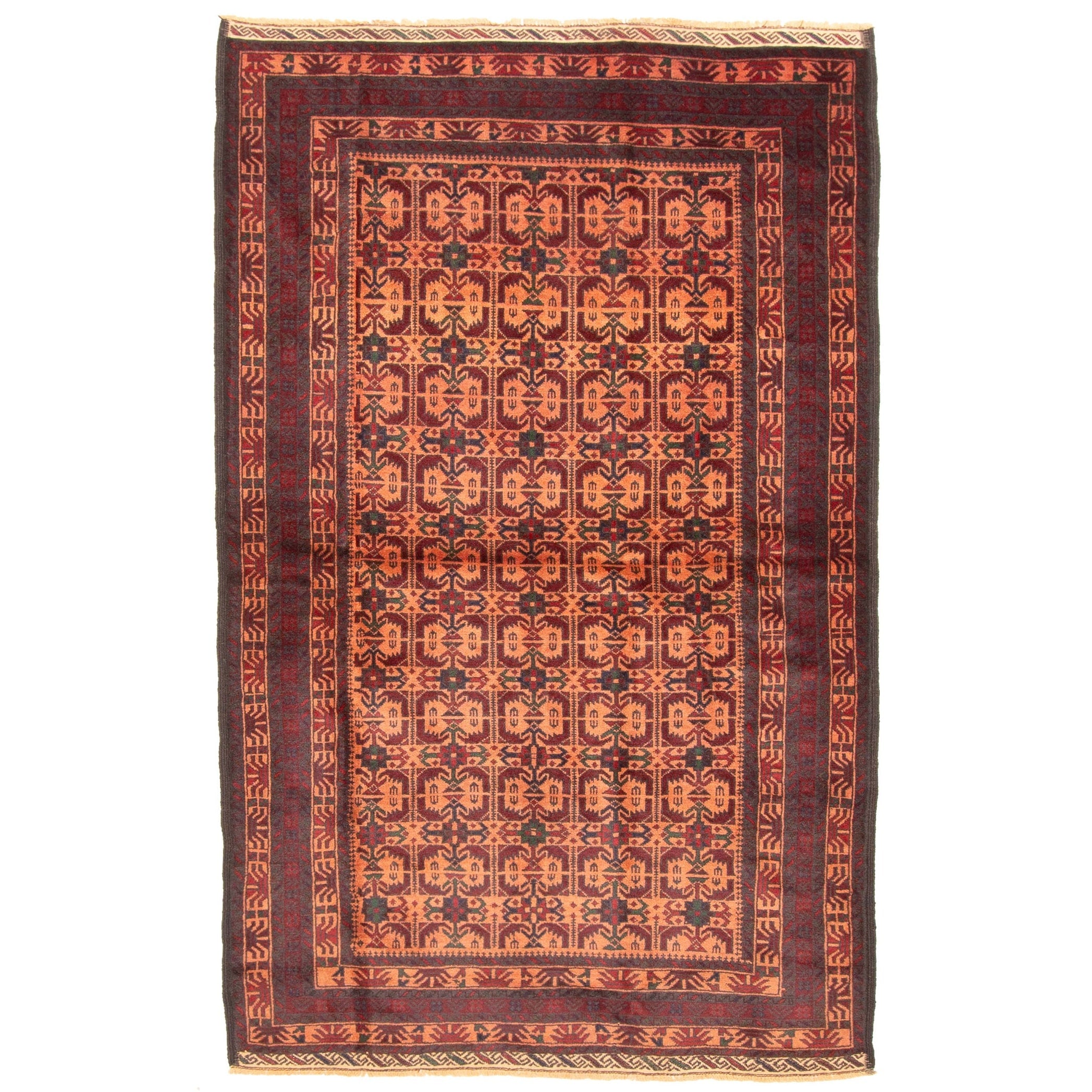 Ecarpetgallery Hand Knotted Teimani Light Brown Wool Rug 43 X 68