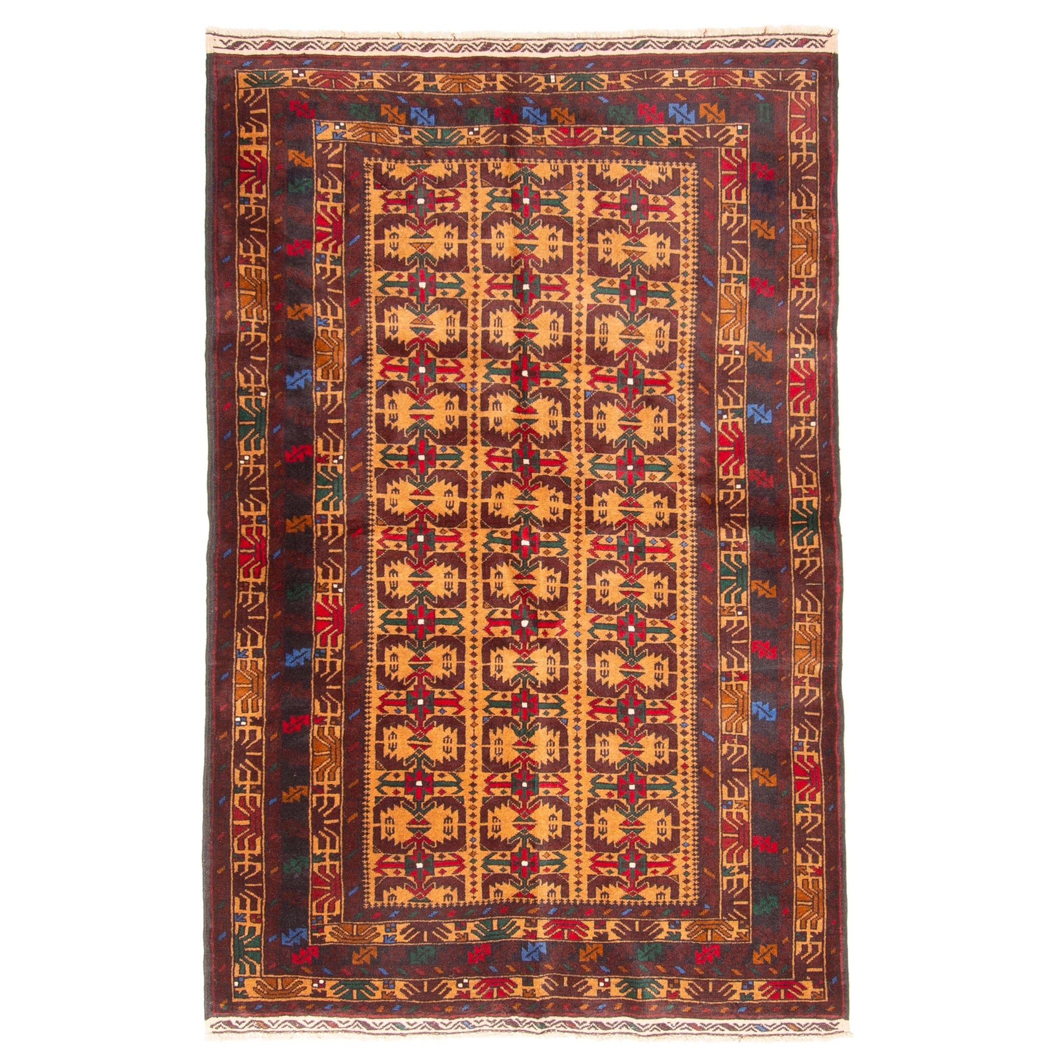 Ecarpetgallery Hand Knotted Teimani Light Brown Wool Rug 310 X 62