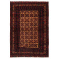 Ecarpetgallery Hand Knotted Teimani Light Brown Red Wool Rug 41 X 64