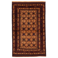 Ecarpetgallery Hand Knotted Teimani Light Orange Wool Rug 40 X 67