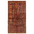 Ecarpetgallery Hand Knotted Teimani Orange Wool Rug 37 X 66