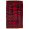 Ecarpetgallery Hand Knotted Teimani Red Wool Rug 67 X 113