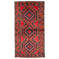 Ecarpetgallery Hand Knotted Teimani Red Wool Rug 35 X 66