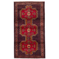 Ecarpetgallery Hand Knotted Teimani Red Wool Rug 37 X 66