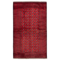 Ecarpetgallery Hand Knotted Teimani Red Wool Rug 44 X 77