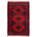 Ecarpetgallery Hand Knotted Teimani Red Wool Rug 211 X 47