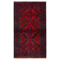 Ecarpetgallery Hand Knotted Teimani Red Wool Rug 38 X 67