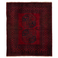 Ecarpetgallery Hand Knotted Teimani Red Wool Rug 41 X 49