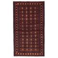 Ecarpetgallery Hand Knotted Teimani Red Wool Rug 36 X 63