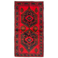 Ecarpetgallery Hand Knotted Teimani Red Wool Rug 32 X 63