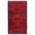 Ecarpetgallery Hand Knotted Teimani Red Wool Rug 210 X 50
