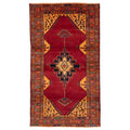 Ecarpetgallery Hand Knotted Teimani Red Wool Rug 39 X 610