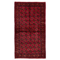 Ecarpetgallery Hand Knotted Teimani Red Wool Rug 41 X 75
