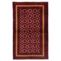 Ecarpetgallery Hand Knotted Teimani Red Wool Rug 36 X 59