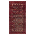 Ecarpetgallery Hand Knotted Teimani Red Wool Rug 32 X 63