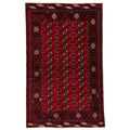 Ecarpetgallery Hand Knotted Teimani Red Wool Rug 40 X 70