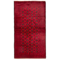 Ecarpetgallery Hand Knotted Teimani Red Wool Rug 38 X 69