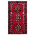 Ecarpetgallery Hand Knotted Teimani Red Wool Rug 39 X 68