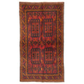 Ecarpetgallery Hand Knotted Teimani Red Wool Rug 33 X 61