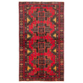 Ecarpetgallery Hand Knotted Teimani Red Wool Rug 37 X 63