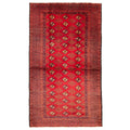Ecarpetgallery Hand Knotted Teimani Red Wool Rug 41 X 70