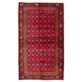 Ecarpetgallery Hand Knotted Teimani Red Wool Rug 310 X 69