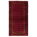 Ecarpetgallery Hand Knotted Teimani Red Wool Rug 38 X 69
