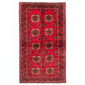 Ecarpetgallery Hand Knotted Teimani Red Wool Rug 31 X 58