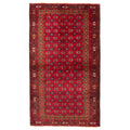 Ecarpetgallery Hand Knotted Teimani Red Wool Rug 35 X 611