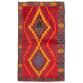 Ecarpetgallery Hand Knotted Teimani Red Wool Rug 35 X 60