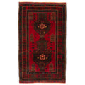 Ecarpetgallery Hand Knotted Teimani Red Wool Rug 36 X 61