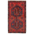 Ecarpetgallery Hand Knotted Teimani Red Wool Rug 34 X 60