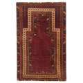 Ecarpetgallery Hand Knotted Teimani Red Wool Rug 29 X 46