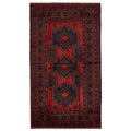 Ecarpetgallery Hand Knotted Teimani Red Wool Rug 44 X 78