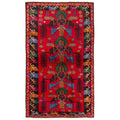 Ecarpetgallery Hand Knotted Teimani Red Wool Rug 39 X 69